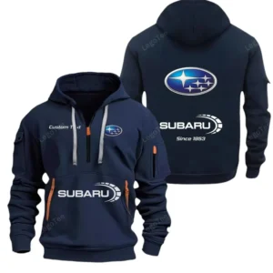 Hoodie Half Zipper Exclusive Logo Gift For Outdoor Lifestyle Vehicle Enthusiasts CAR052