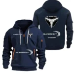 Three-Wheel Roadster Hoodie Half Zipper, Exclusive Logo Hoodie For Three-Wheel Roadster Enthusiasts CAR052