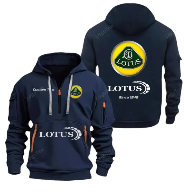 Sports Car Hoodie Half Zipper, Exclusive Logo Hoodie For Sports Car Enthusiasts CAR052