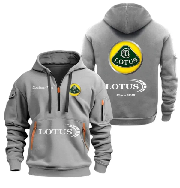 Sports Car Hoodie Half Zipper, Exclusive Logo Hoodie For Sports Car Enthusiasts CAR052 - Image 3