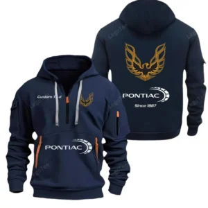 Hoodie Half Zipper Exclusive Logo Gift For Heritage Auto Enthusiasts CAR052