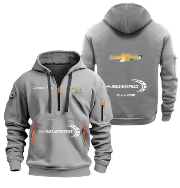 Hoodie Half Zipper Exclusive Logo Gift For Speed Coupe Auto Enthusiasts CAR052 - Image 3