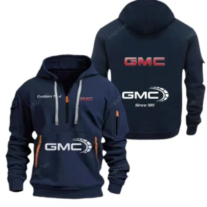 Hoodie Half Zipper Exclusive Logo Gift For Strong Utility Auto Enthusiasts CAR052