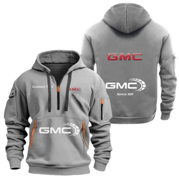 Hoodie Half Zipper Exclusive Logo Gift For Strong Utility Auto Enthusiasts CAR052 - Image 3