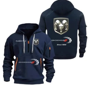 Hoodie Half Zipper Exclusive Logo Gift For Muscle Car Enthusiasts CAR052