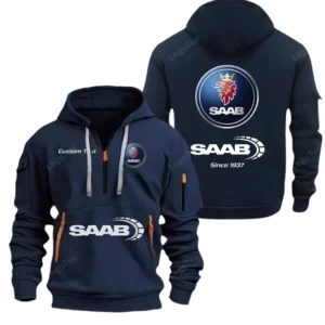 Premium Off-Road Car Hoodie Half Zipper, Exclusive Logo Hoodie For Premium Off-Road Car Enthusiasts CAR052