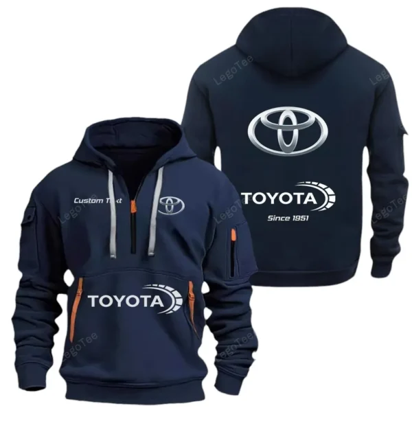 Hoodie Half Zipper Exclusive Logo Gift For Long-Life Vehicle Enthusiasts CAR052