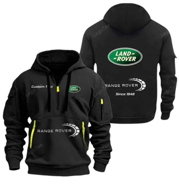 Hoodie Half Zipper Exclusive Logo Gift For Premium Off-Road Ride Enthusiasts CAR052 - Image 2