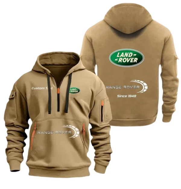 Hoodie Half Zipper Exclusive Logo Gift For Premium Off-Road Ride Enthusiasts CAR052 - Image 4