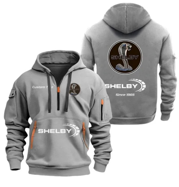 Hoodie Half Zipper Exclusive Logo Gift For Muscle Legend Enthusiasts CAR052 - Image 3