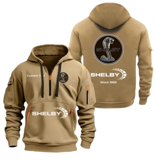 Hoodie Half Zipper Exclusive Logo Gift For Muscle Legend Enthusiasts CAR052 - Image 4