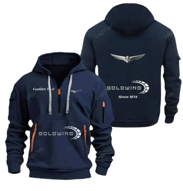Hoodie Half Zipper Exclusive Logo Gift For High-Performance Vehicle Enthusiasts CAR052