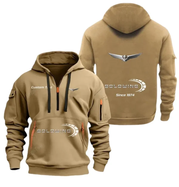 Hoodie Half Zipper Exclusive Logo Gift For High-Performance Vehicle Enthusiasts CAR052 - Image 4