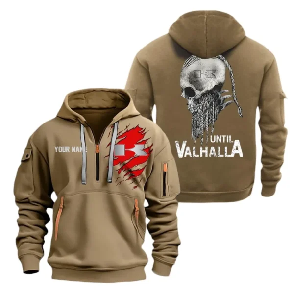 Hoodie Half Zipper Exclusive Logo Gift For Timeless Cruiser Enthusiasts CAR072 - Image 4