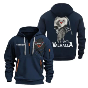 Hoodie Half Zipper Exclusive Logo Gift For American Cruiser Enthusiasts CAR072