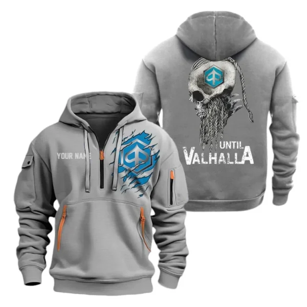 Hoodie Half Zipper Exclusive Logo Gift For Italian Scooter Enthusiasts CAR072 - Image 3