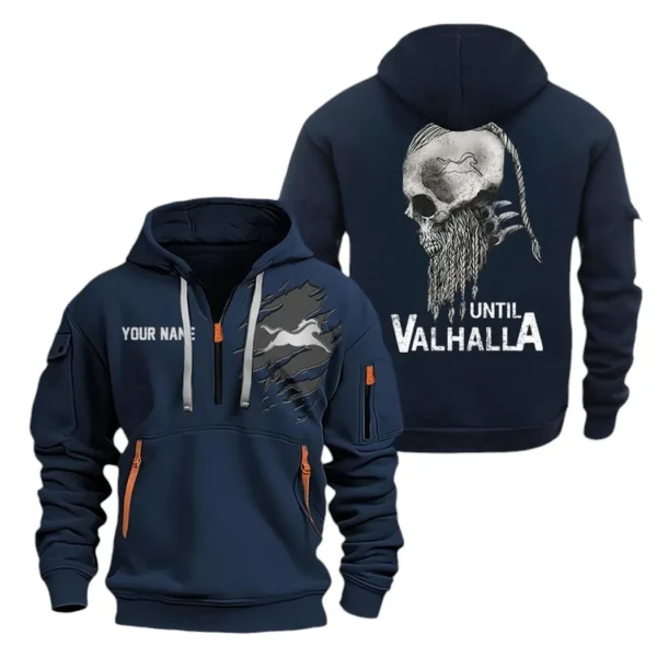 Hoodie Half Zipper Exclusive Logo Gift For Urban Commuter Bike Enthusiasts CAR072