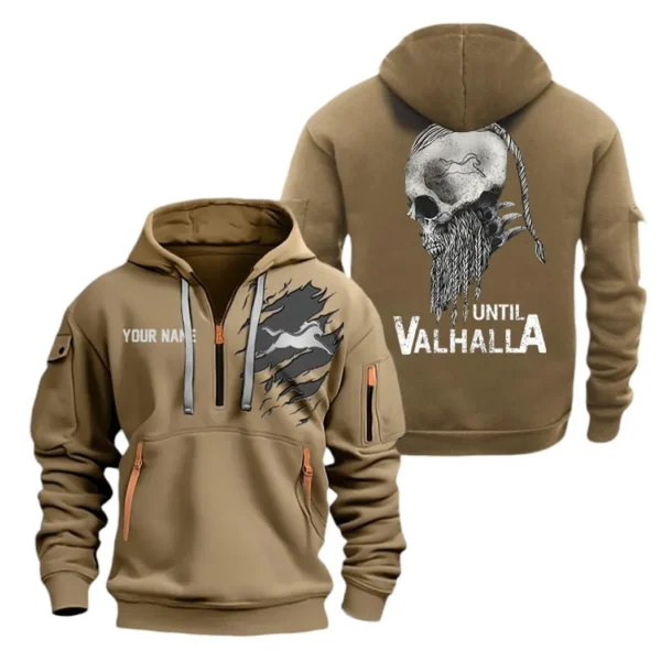 Hoodie Half Zipper Exclusive Logo Gift For Urban Commuter Bike Enthusiasts CAR072 - Image 4