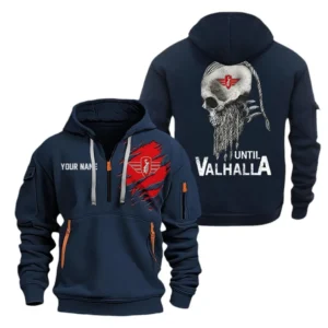 Hoodie Half Zipper Exclusive Logo Gift For Classic Motorcycle Enthusiasts CAR072