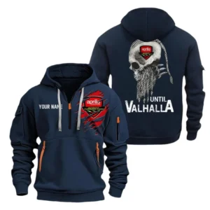 Hoodie Half Zipper Exclusive Logo Gift For Italian Motorcycle Enthusiasts CAR072