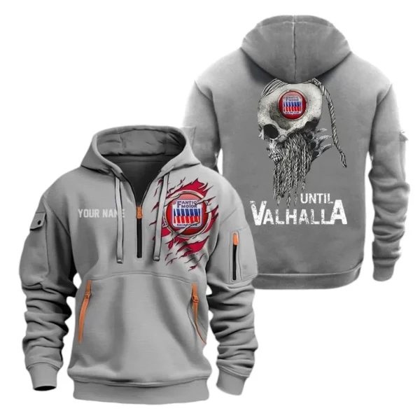 Hoodie Half Zipper Exclusive Logo Gift For Off-Road Motorcycle Enthusiasts CAR072 - Image 3