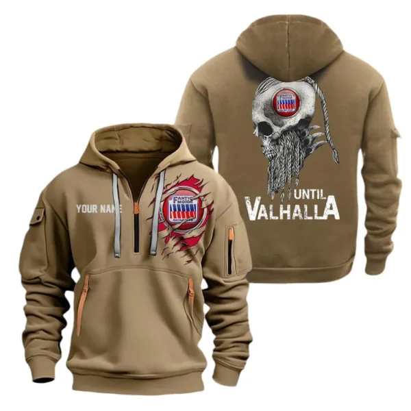 Hoodie Half Zipper Exclusive Logo Gift For Off-Road Motorcycle Enthusiasts CAR072 - Image 4