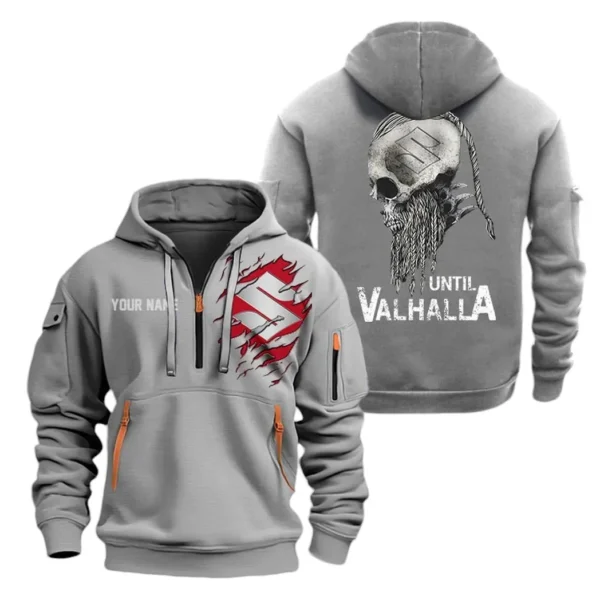 Hoodie Half Zipper Exclusive Logo Gift For Street Racer Enthusiasts CAR072 - Image 3