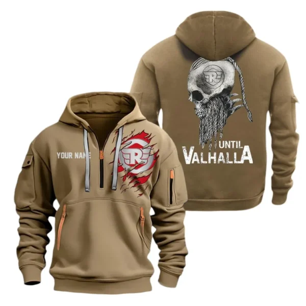Hoodie Half Zipper Exclusive Logo Gift For Classic Cruiser Enthusiasts CAR072 - Image 4