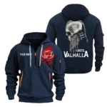 Hoodie Half Zipper Exclusive Logo Gift For Sporty Motorcycle Enthusiasts CAR072