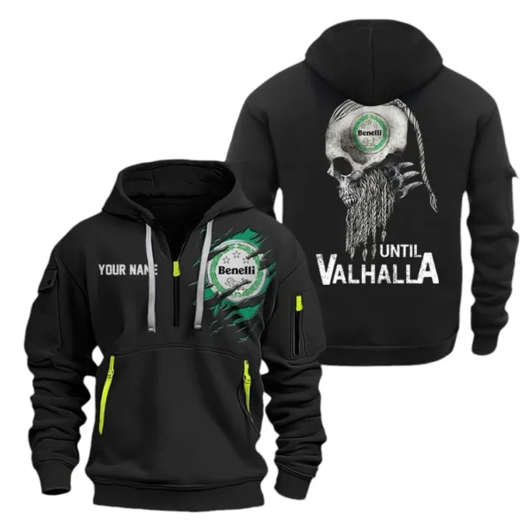 Hoodie Half Zipper Exclusive Logo Gift For European Legend Enthusiasts CAR072 - Image 2
