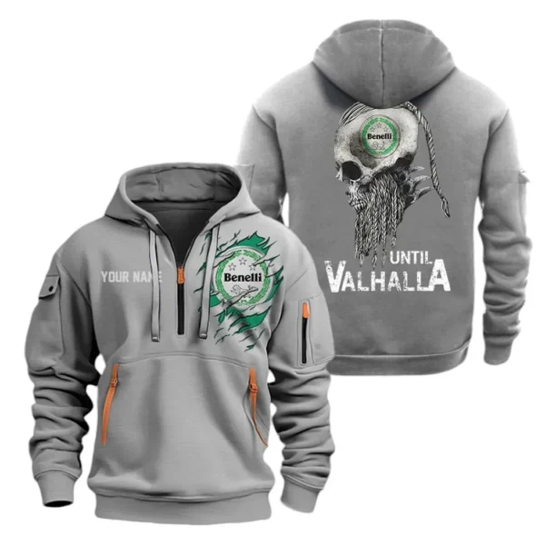 Hoodie Half Zipper Exclusive Logo Gift For European Legend Enthusiasts CAR072 - Image 3