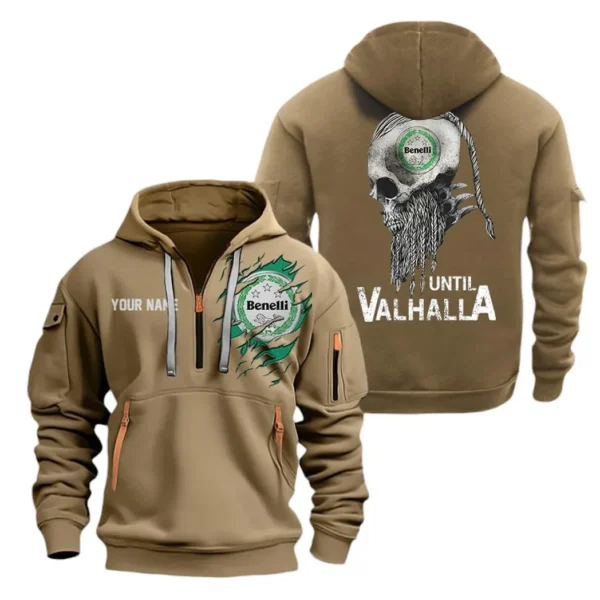 Hoodie Half Zipper Exclusive Logo Gift For European Legend Enthusiasts CAR072 - Image 4