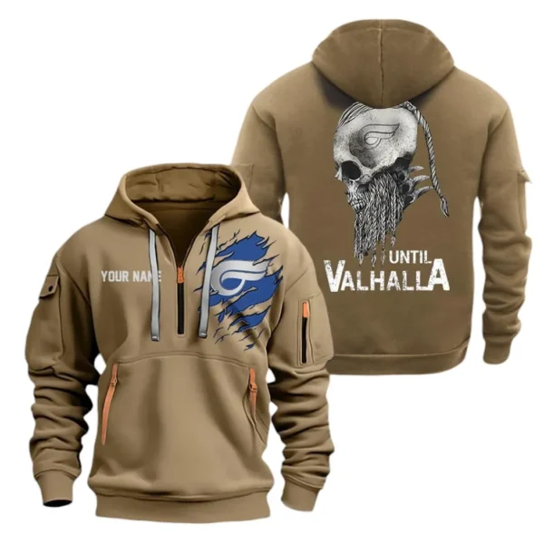 Hoodie Half Zipper Exclusive Logo Gift For Sport Bike Enthusiasts CAR072 - Image 4