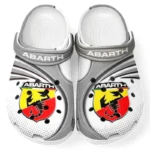 Gray Edition European Performance Car Inspired All Over Print Clog, Perfect Gift Footwear for Automotive Enthusiasts CAR181
