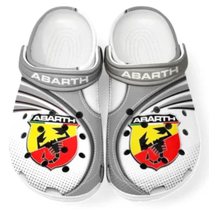 Gray Edition European Performance Car Inspired All Over Print Clog, Perfect Gift Footwear for Automotive Enthusiasts CAR181