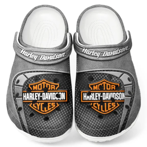 Custom Road Cruiser All Over Print Clog, Comfortable Slip-On Shoes for Everyday Wear CAR183 - Gray