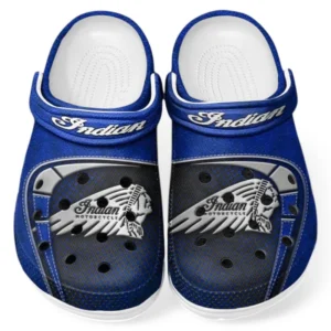 All Over Print Adventure-Ready SUV Clog, Automotive Lifestyle Inspired Shoes for Car Enthusiasts CAR183 - Blue