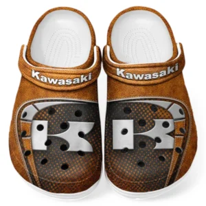All Over Print Touring Capable Bike Clog, Automotive Lifestyle Inspired Shoes for Car Enthusiasts CAR183 - Orange