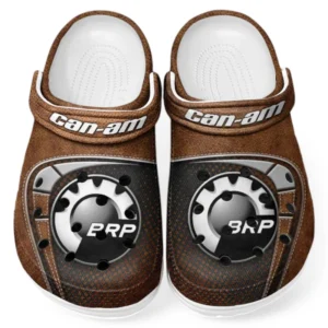 Brown Custom Extreme Terrain Vehicle All Over Print Clog, Car Culture Inspired Footwear Gift for Men and Women CAR183