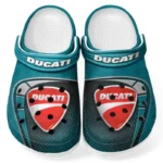 Cyan Custom Velocity Beast All Over Print Clog, Car Culture Inspired Footwear Gift for Men and Women CAR183