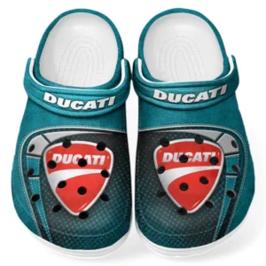 Cyan Custom Velocity Beast All Over Print Clog, Car Culture Inspired Footwear Gift for Men and Women CAR183