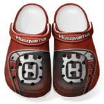 All Over Print Motocross Ride Clog, Automotive Lifestyle Inspired Shoes for Car Enthusiasts CAR183 - Red