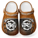 Orange Custom Grand Touring Car All Over Print Clog, Car Culture Inspired Footwear Gift for Men and Women CAR183