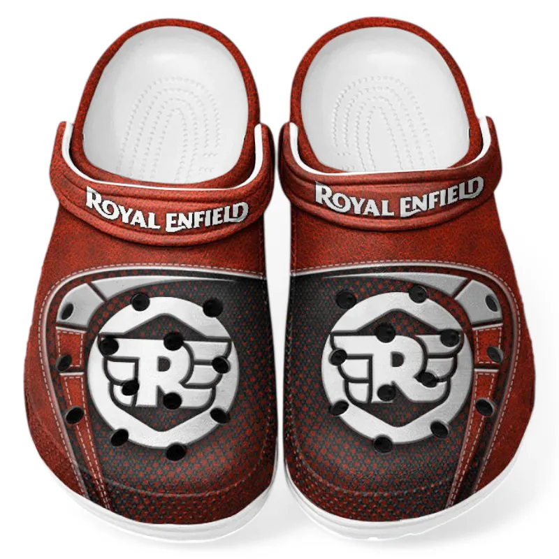 Classic Cruiser Lover’s All Over Print Clog, Slip-On Shoes for Daily Comfort and Garage Style CAR183 - Red