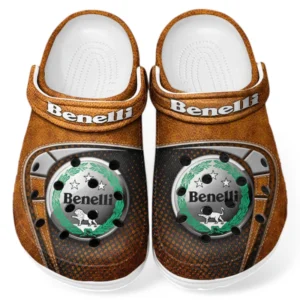 Custom Modern Cruiser Inspired Clog All Over Print, Comfortable Slip-On Footwear for Auto Fans CAR183 - Orange