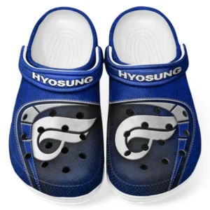 Custom Touring Motorbike Inspired Clog All Over Print, Comfortable Slip-On Footwear for Auto Fans CAR183 - Blue