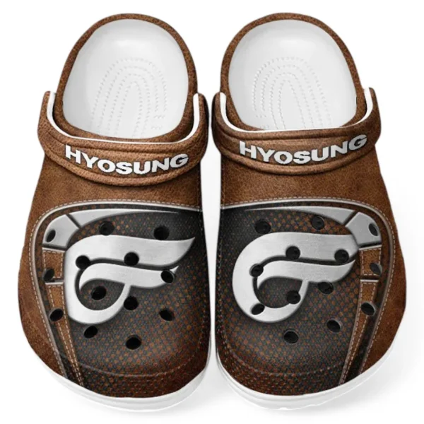 Automotive Theme Urban Two-Wheeler Clog with Full Print Design, Stylish Everyday Comfort for Car Enthusiasts CAR183 - Brown