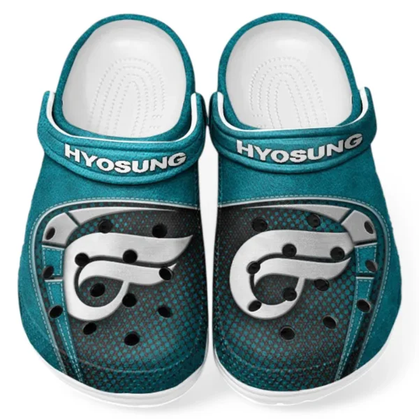 Cyan Custom Road Cruiser All Over Print Clog, Car Culture Inspired Footwear Gift for Men and Women CAR183