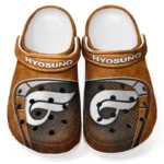 Custom Everyday Motorbike All Over Print Clog, Comfortable Slip-On Shoes for Everyday Wear CAR183 - Orange