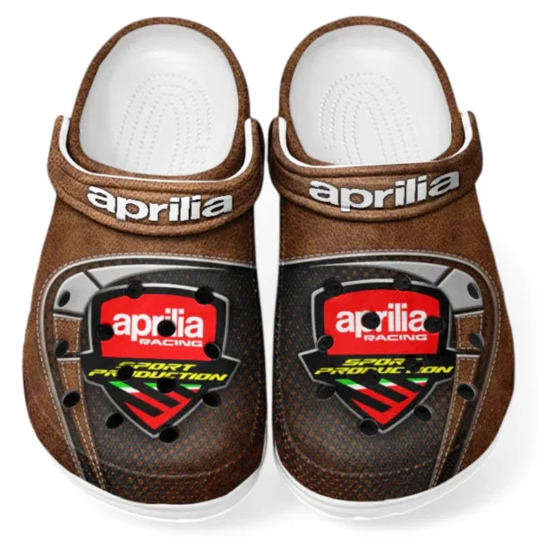 Automotive Theme High-Power Coupe Clog with Full Print Design, Stylish Everyday Comfort for Car Enthusiasts CAR183 - Brown